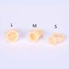 100pc Disposable Permanent Makeup Pigment Ring Cup Silicone Tattoo Ink Ring Holder Ring for Microblading Eyebrow Lip Pigment PMU