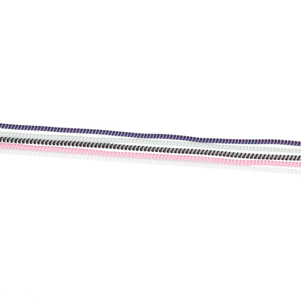 5PCS 2.8m Spiral Data Cable Protector TPU Spring Wrap Cord Saver Protective Sleeve