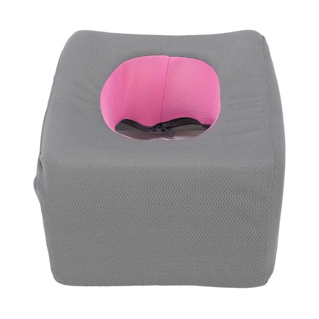 Face Down Pillow Soft Center Hole Portable Face Headrest Pillow Cushion for Beauty Salon Home