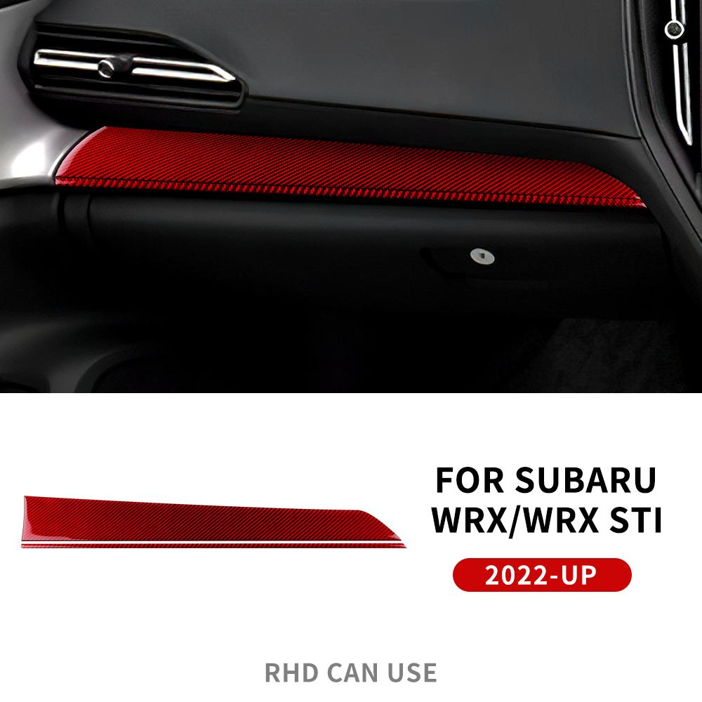 Real Soft Carbon Fiber Sticker For Subaru WRX/ WRX STI 2025 2025 2025 Car Dashboard Decor Panel Interior Trim Cover Accessories