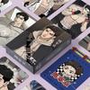 New Korean Comic Set Magic Spell Laser Lomo Card Manga Characters 3 Inches Photo Card Fans Collection Cards