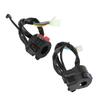 1 Pair Motorcycle 7/8inch Left and Right Handlebar Mount Switch with Horn and Ignition Control