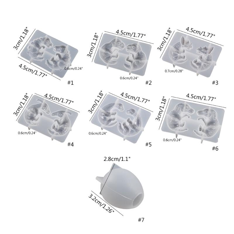 Jewelry Casting Molds,Silicone Pendant Resin Mold Dragon Egg Epoxy Resin Casting Mold for DIY Earrings Necklace Making