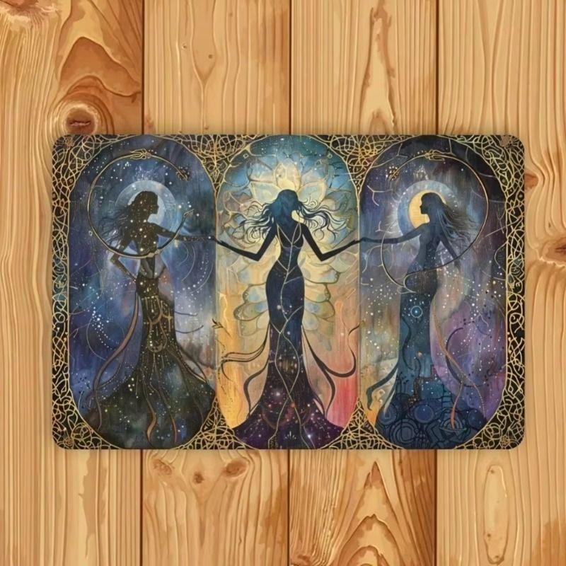 Metal Wall Art Sign Hanging Decor 20x30cm