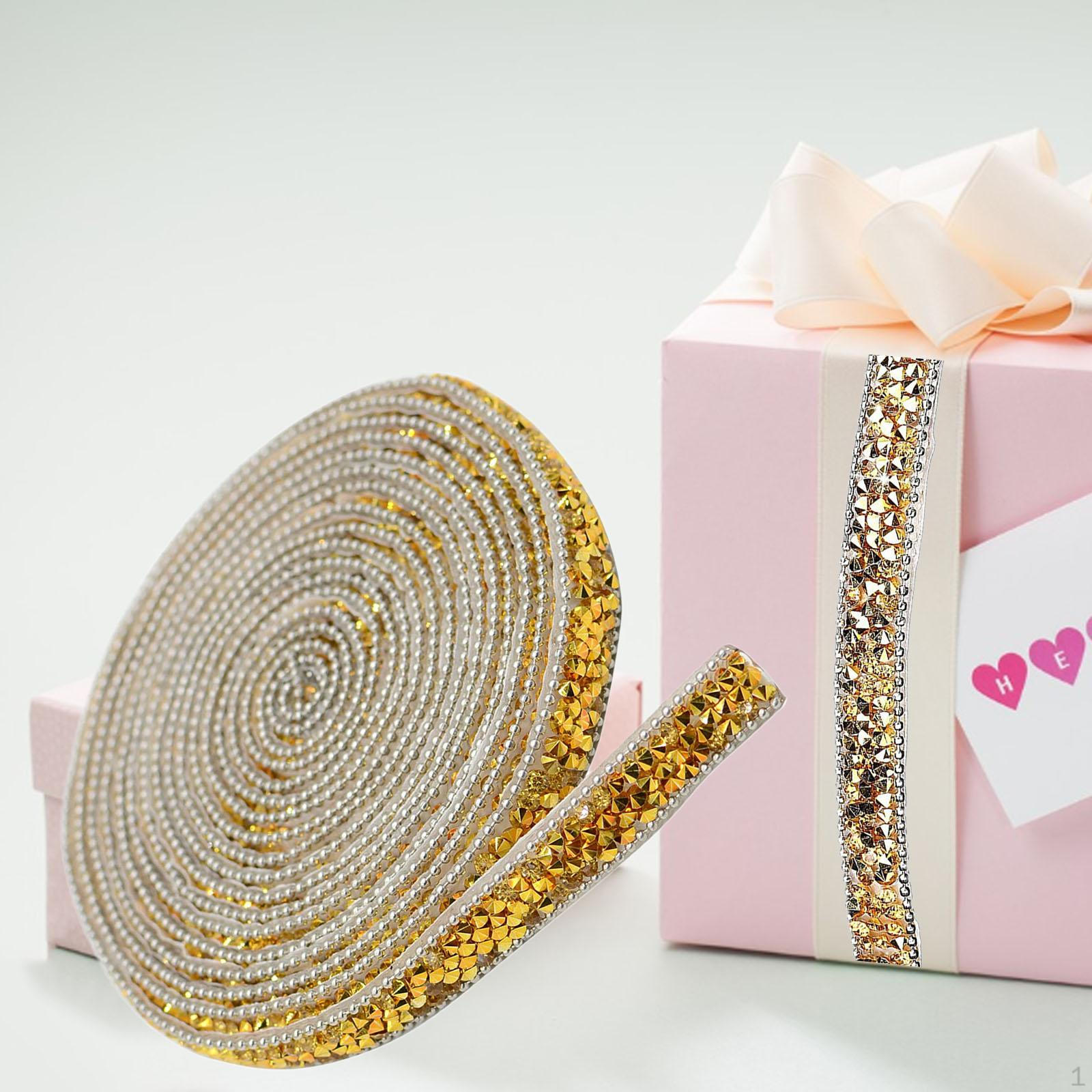 

Лента Bling Скрапбукинг Ремесла, DIY Художественная наклейка, Декоративная наклейка для обуви для ванной комнаты жёлтый