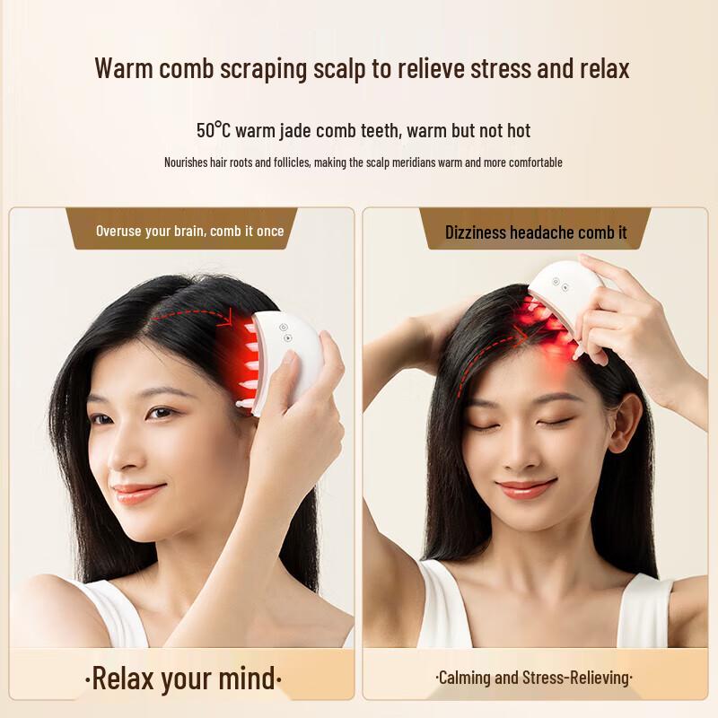 Koai Elements Red Light Hair Growth Scalp Massager Comb