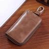 Universal Large Capacity Key Holder Leather Multi-Function Key Storage Pouch Car Key Storage Women Men