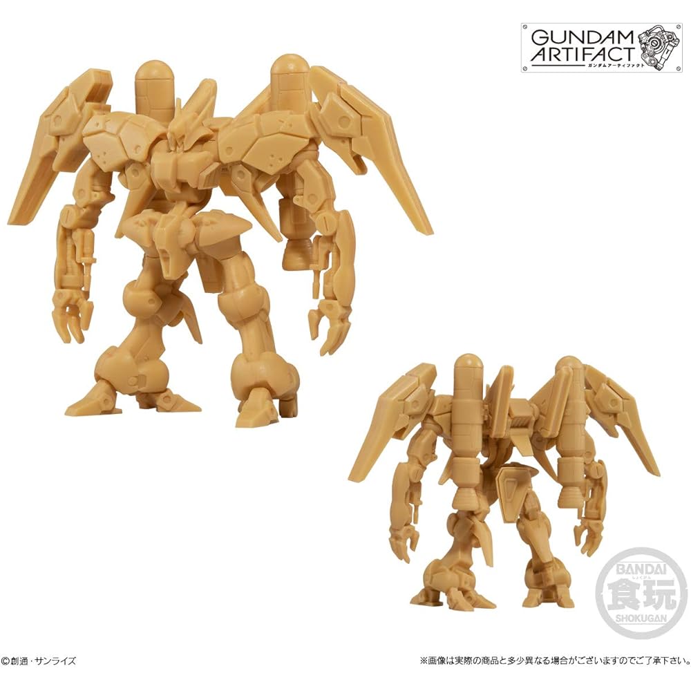 Bandai Gundam Artifact Box Set 10 Pieces Collectible Figures with Gum Gundam Series