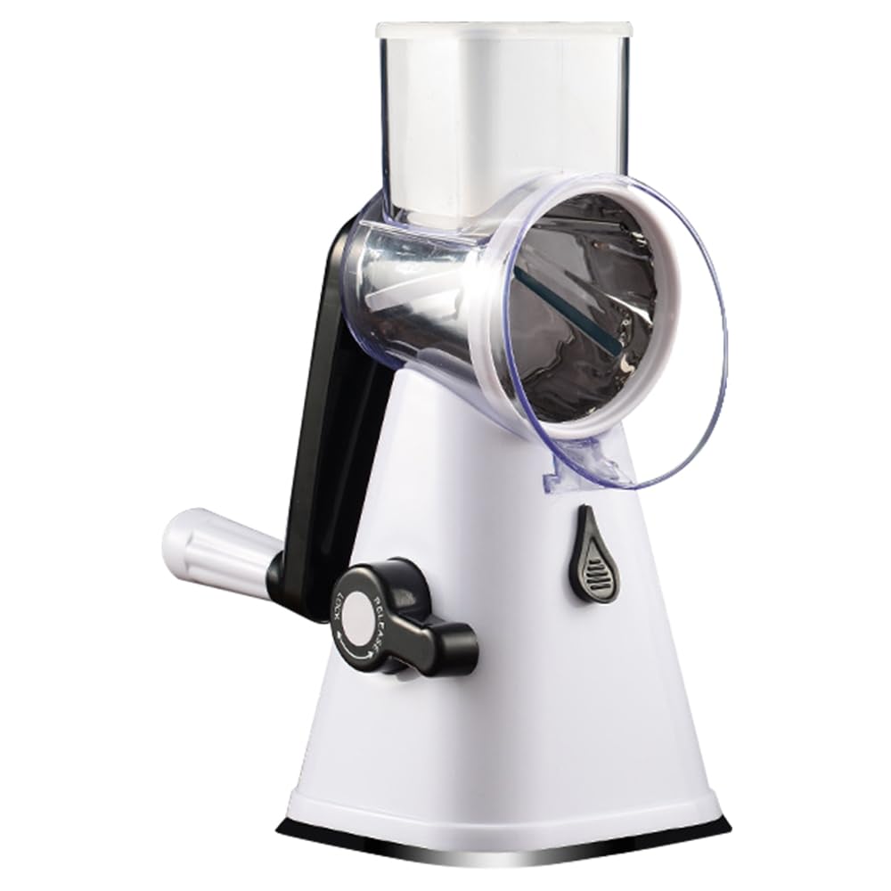 

slicer set with vegetable and julienne Adjustable Multi-function 3-in-1 functionality cutter, chopper, grater, slicer. thickness. White. белый