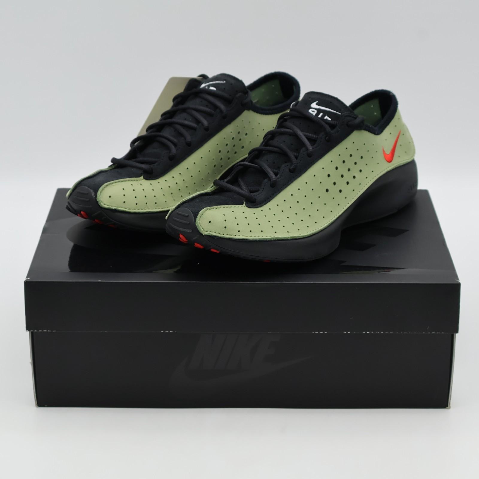 HQ7955-302 Nike Air Superfly Oil Green Black Metallic Silver University (Women s 5.5W