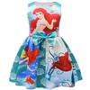 Summer New Frozen Princess Dress Mermaid Dress 3D Digital Printing Birthday Dress Children'S Dress
