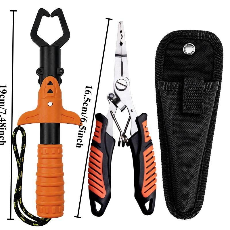 3Portable Fishing Tool Set Fishing Pliers Fish Control Device Nylon Bag Special Fishing Equipment and Tools for Outdoor Fishing