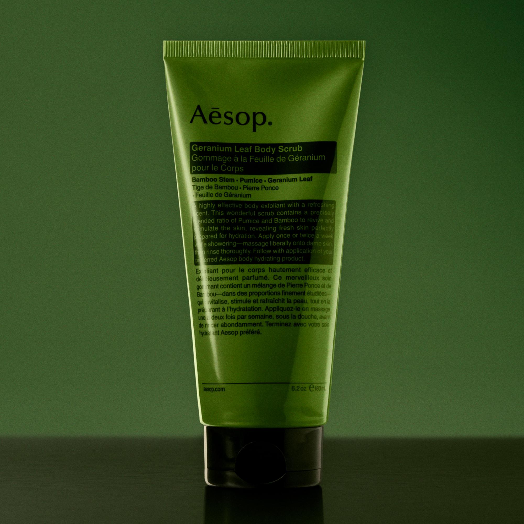 

[Aesop] Geranium Leaf Body Scrub 180mL