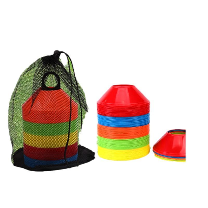 Agility Training Cones: Round Marker Discs for Football & Road Obstacles