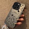 Fresh Moon Star Electroplate Silver IMD Phone Case For  Redmi Note 13 12 11 10 Pro Plus 12S 11S Redmi 12 4G 13C Back Cover