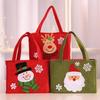Cute Santa Claus Snowman Candy Gift Bags Cookie Packaging Bags Party Handbag Merry Christmas Storage Package