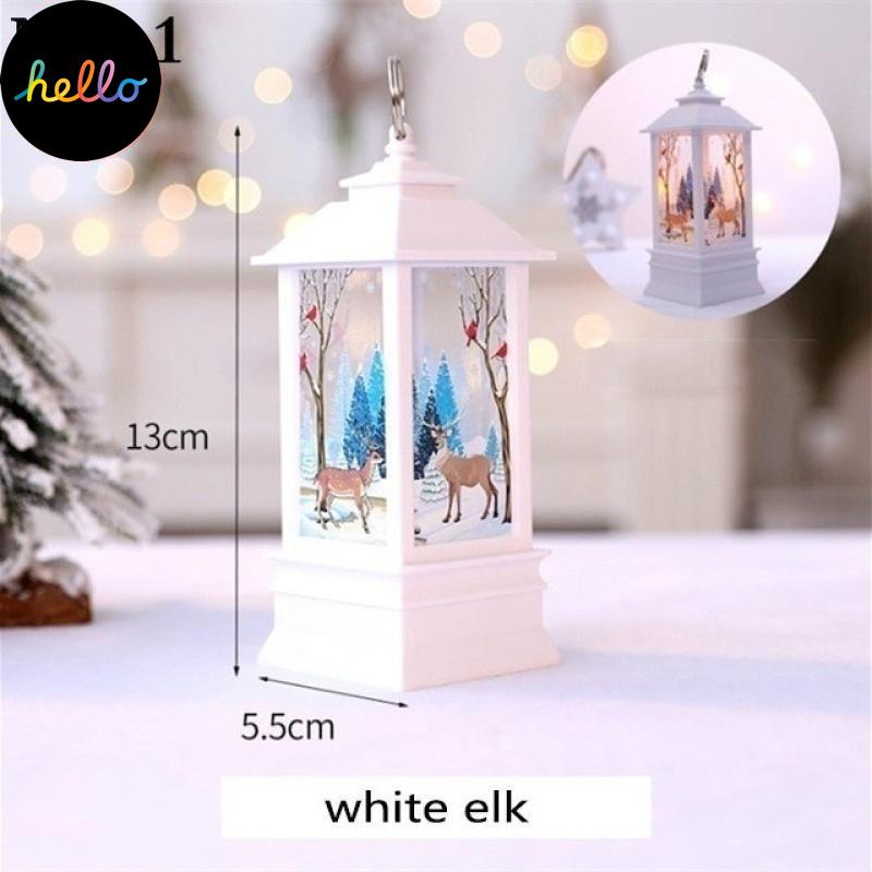 1pcs Home Decor Christmas Decoration Red Kerst Home Light Flame Light LED Light