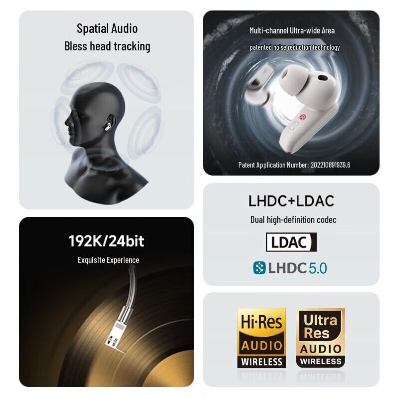 EDIFIER NeoBuds Pro3 Hybrid Active Noise Cancelling Bluetooth Earbuds