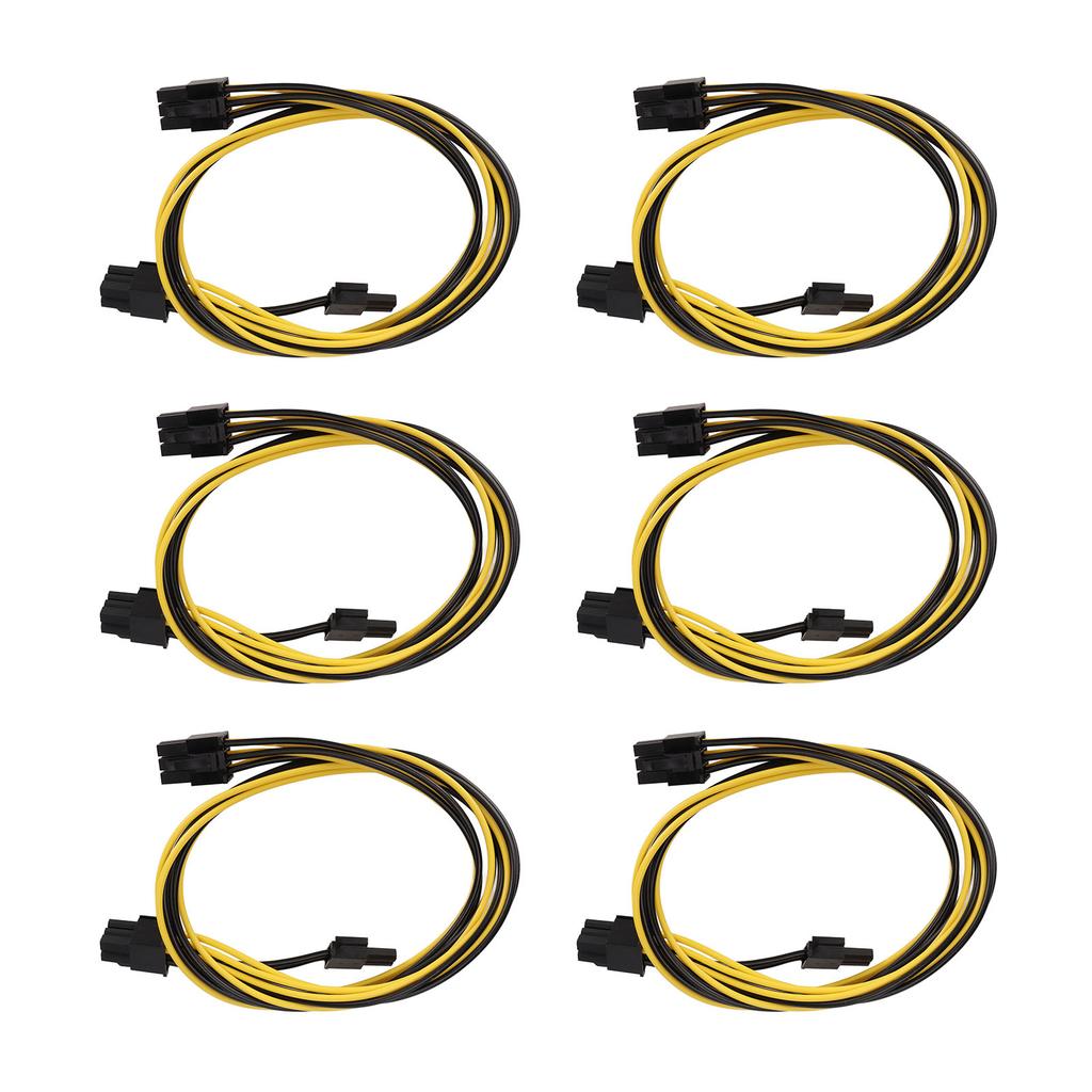 6 Buc Cabluri de Alimentare GPU PCIE 6Pin la 8Pin Masculin la Masculin Accesorii Alimentare pentru TT pentru OCZ