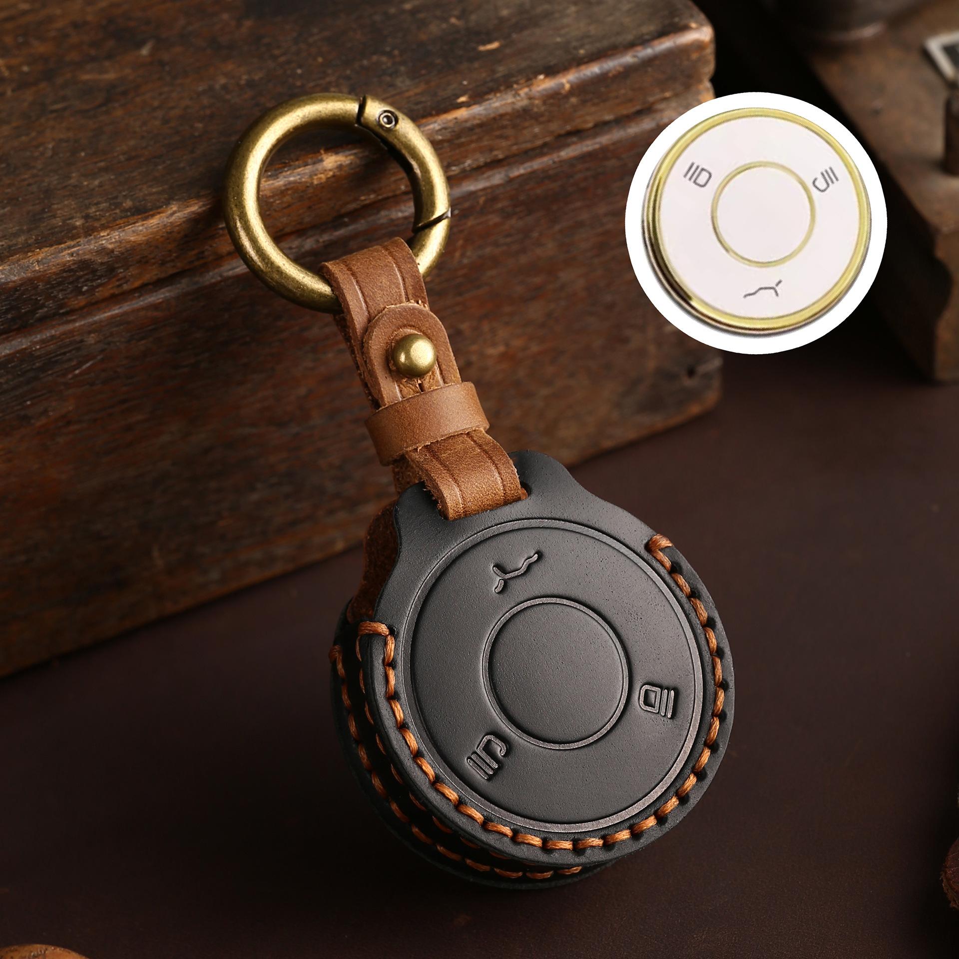 

Подходит для ключа Nezha U-II всесторонний круглый 23 Hezhong U2 Nezha YAY специальный чехол-сумка для защиты автомобиля чёрный