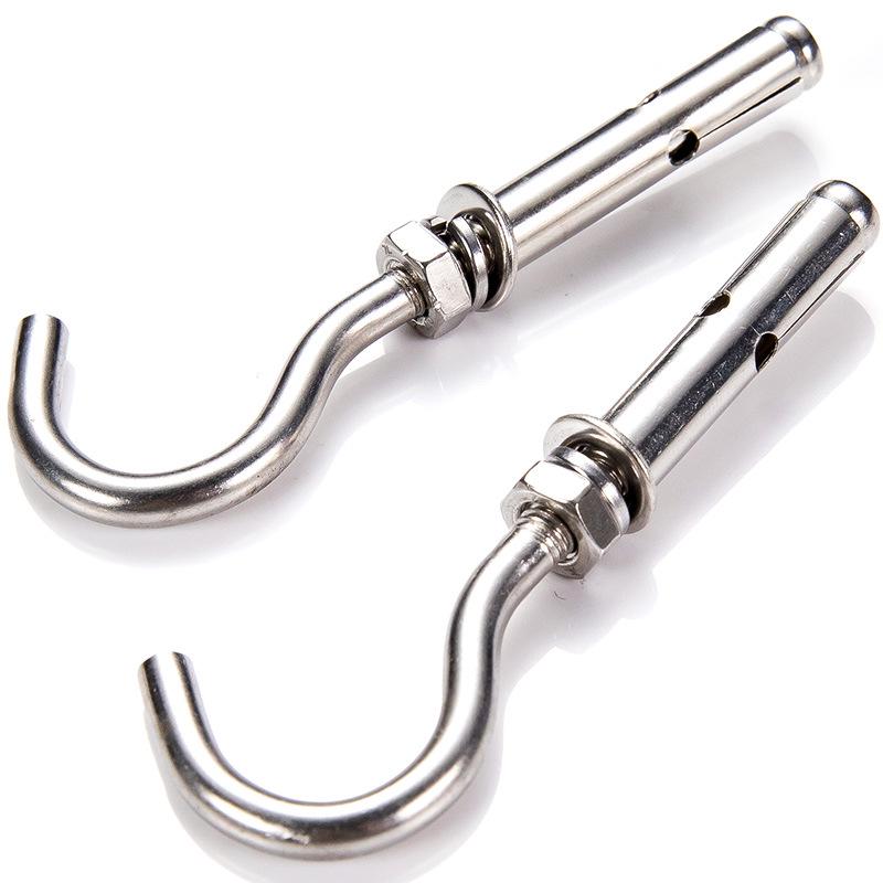 304 Stainless Steel Expansion Bolt Hook M8/M10/M12