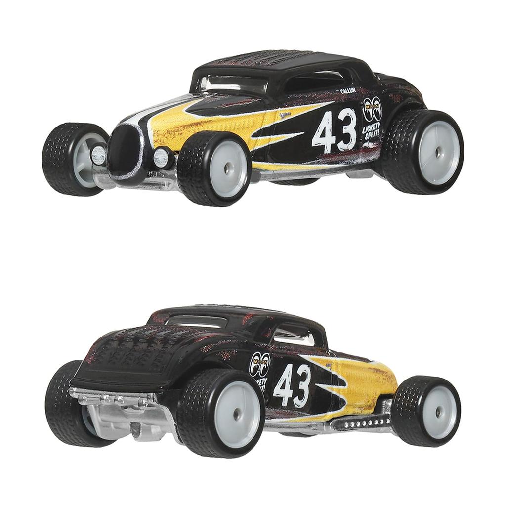 Hot Wheels Premium Collector Set Assortment Moon Eyes Set Diecast Ages (4 Cars) - 3+ - GMH39-978H