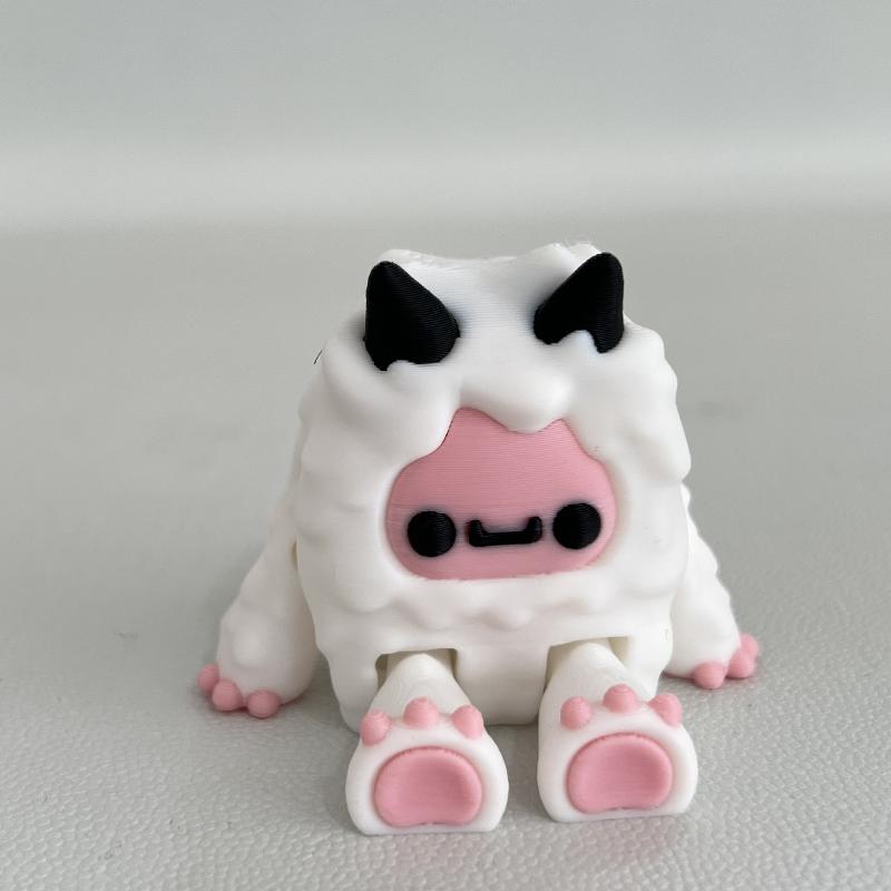 

Сніговики Юті та Єда Ігрові Периферійні Фігурки Іграшки Багатосуглобові Рухомі Домашні Аксесуари Декор A2