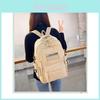 Stylish Nylon School Backpack For High School And College Students With Lightweight Design