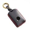 Real Leather Car Key Case Cover Pouch For Volvo Xc60 S90 Xc90 S60 Keychains Holder Keyring Protective Shell Bag Fob Accessories