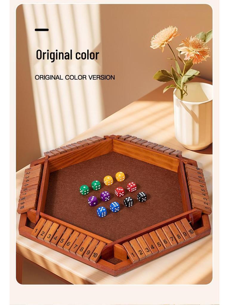 Joc Educativ din Lemn de Logică și Numere cu Piese de Răsturnat pentru Copii