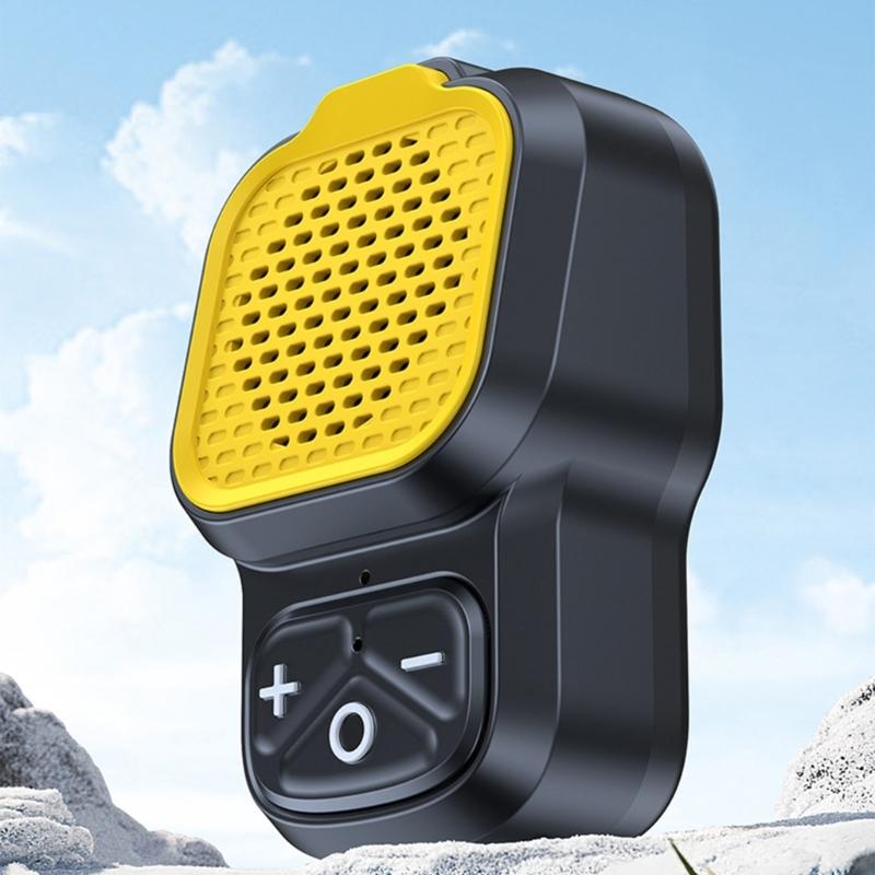Wearable Bluetooth-compatible Speaker Clip On Mini Portable Speaker Waterproof Microphone for Music Call Speaker