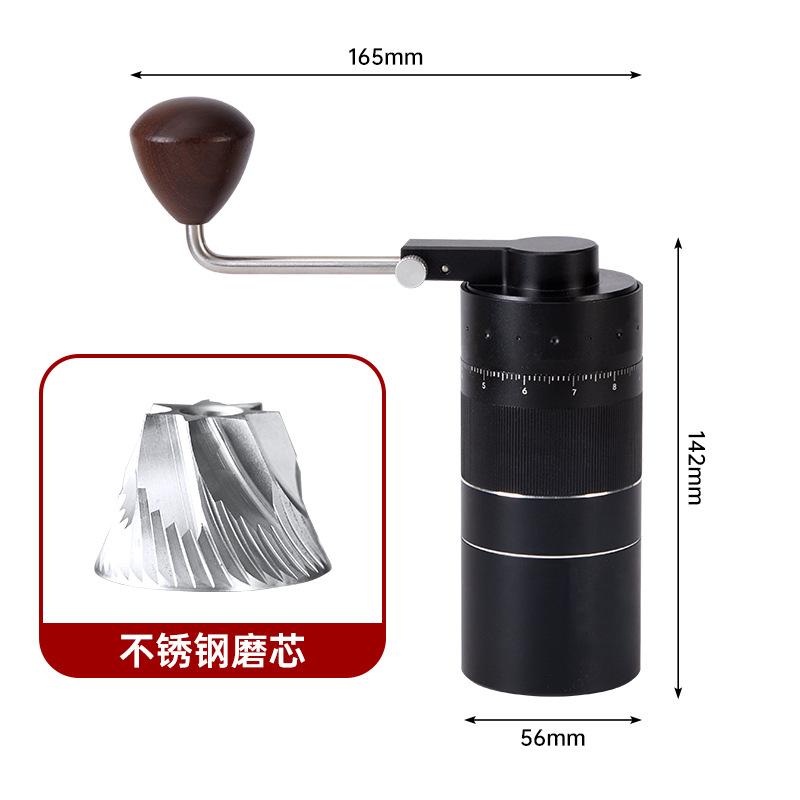 Hand Grinder Coffee Bean Grinder Italian Hand Punch Portable External Adjustment Scale Hand Grinder Coffee Machine
