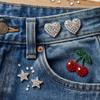 10Pcs Decorative Rhinestones Appliques Sparkling Iron On Rhinestones Patches For Handmade Garment Tshirts Jeans Jackets Bag Sewing Embellishment