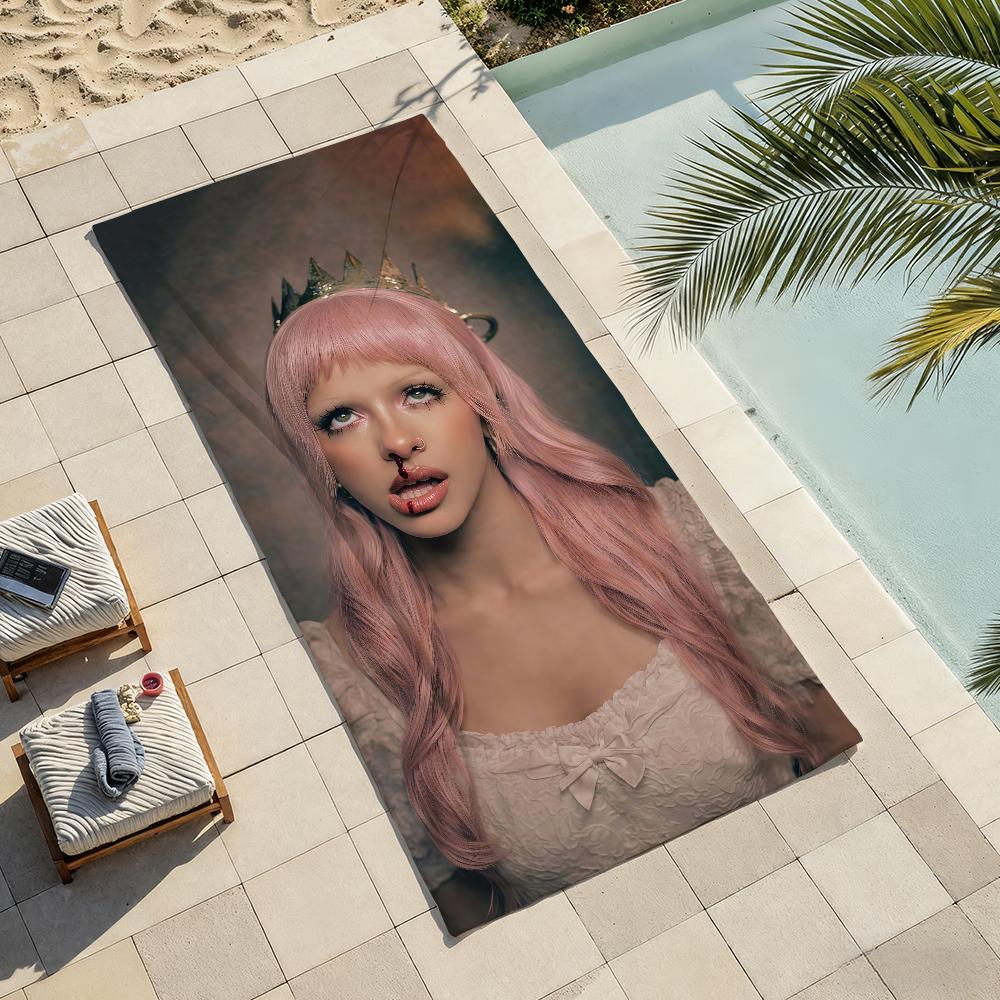 American singer M-Melanie Martinez Towel Drying Bath Towel Applicable To Light Swimming Camping Yoga Beach Out