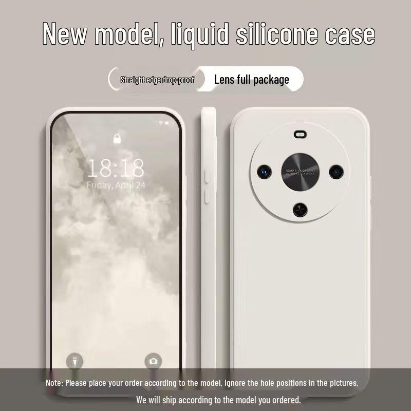 Huawei Enjoy 70x Simple Solid Color Anti-drop Full Coverage Soft Phone Case