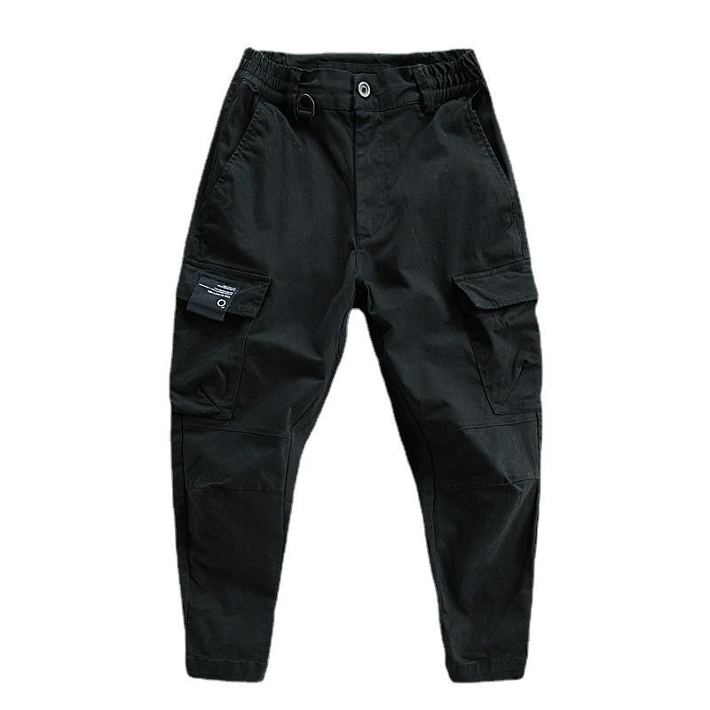 Men's Multi-Pocket Overalls: New Spring/Autumn Styles, Japanese Trend, Loose Casual Fit, Youth Workwear, One-Piece Design