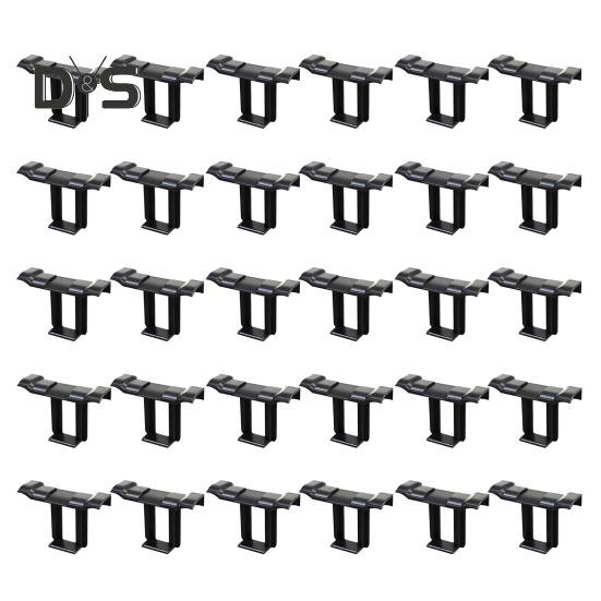 

30 шт. 20/35/40/45 мм зажим для дренажа солнечной панели, прочный зажим для очистки фотоэлектрического модуля, зажим для дренажа воды и грязи на фотоэлектрической панели 30mm