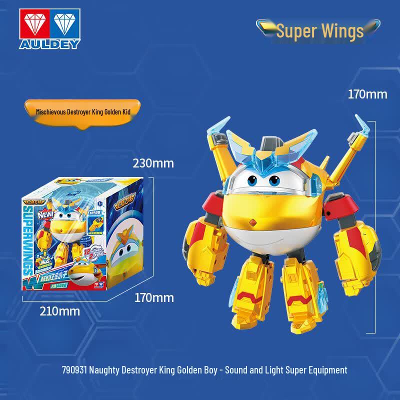 Auldey Super Wings Jett Super Gear Transforming Robot