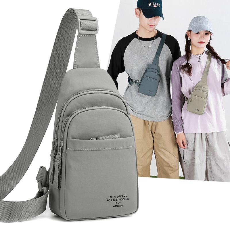 Unisex Chest Bag Commuter Shoulder Bag Multifunctional Crossbody Bag