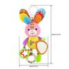 Cute Baby Bed Stroller Hanging Toys Teether Baby Rattle Mobiles Plush Animal Toys Baby Toys Gifts