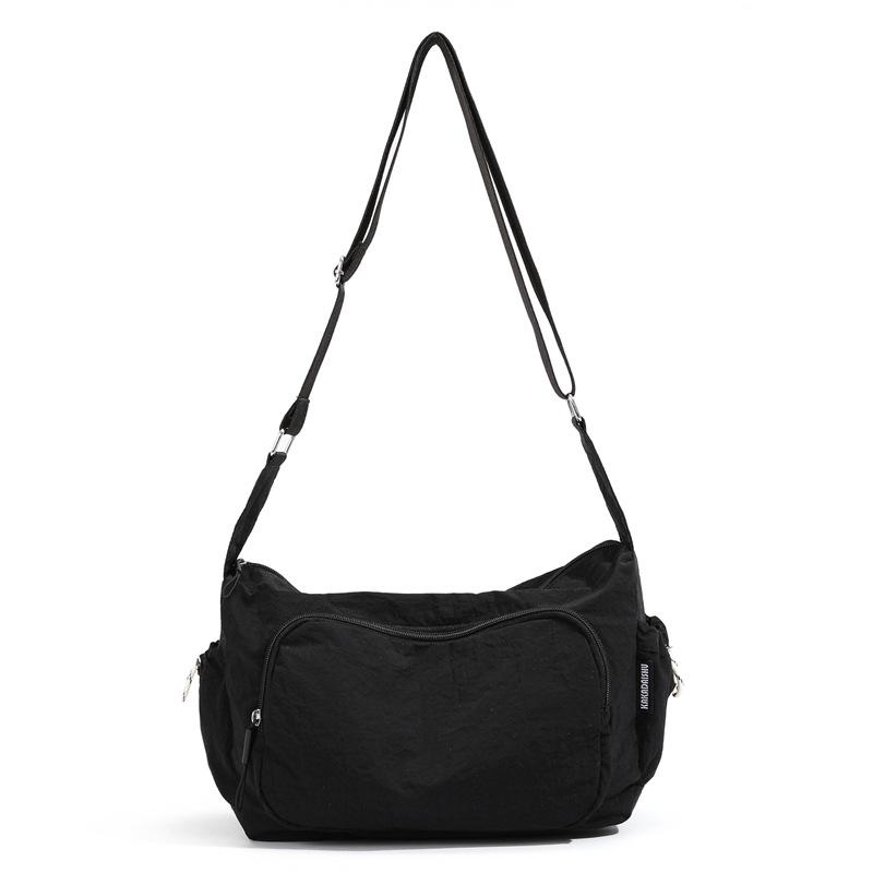 Lazy And Relaxed Mail Carrier Bag Large-Capacity Messenger Bag Women'S Versatile Casual Men And Women Couple Shoulder Bag