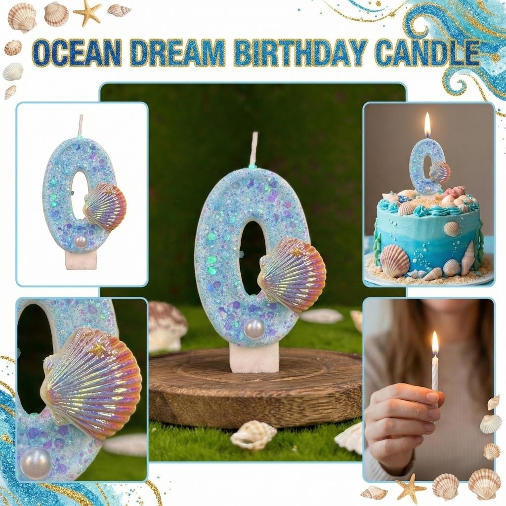 Fashion Cartoon Creative Birthday Candles Party Digital Candles
