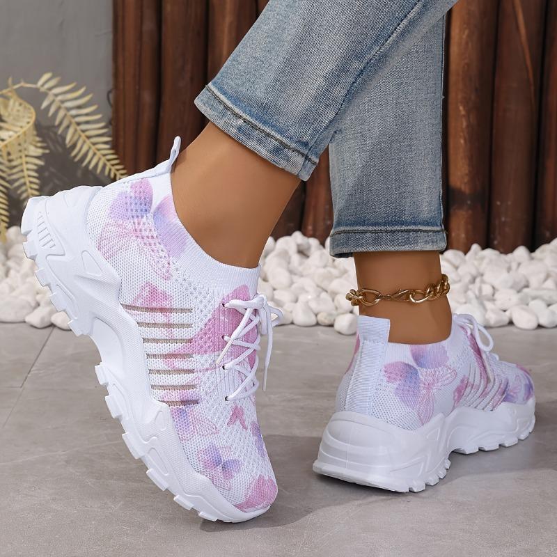 Hundreds of Women's Shoes 2025 Spring, Summer and Fall Sports Breathable Casual Mesh Single Shoes Women's Shoes