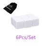 GL10538-6 Pieces Ice Cube Stone Whisky Stones Sipping Ice Cube Cooler Reusable Whisky Ice Stone Whisky Natural Ro