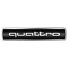 3D Metal Car Emblem Sticker Trunk Body Side Fender Decor Decal Accessories For Q1 A1 A2 A3 A4 A5 A6 A7 A8 Q3 Q4 Q5 Q6 Q7 Sline