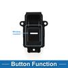 X Autohaux Rear Passenger Side Power Window Switch for Honda Accord Odyssey No.35770SDAA21