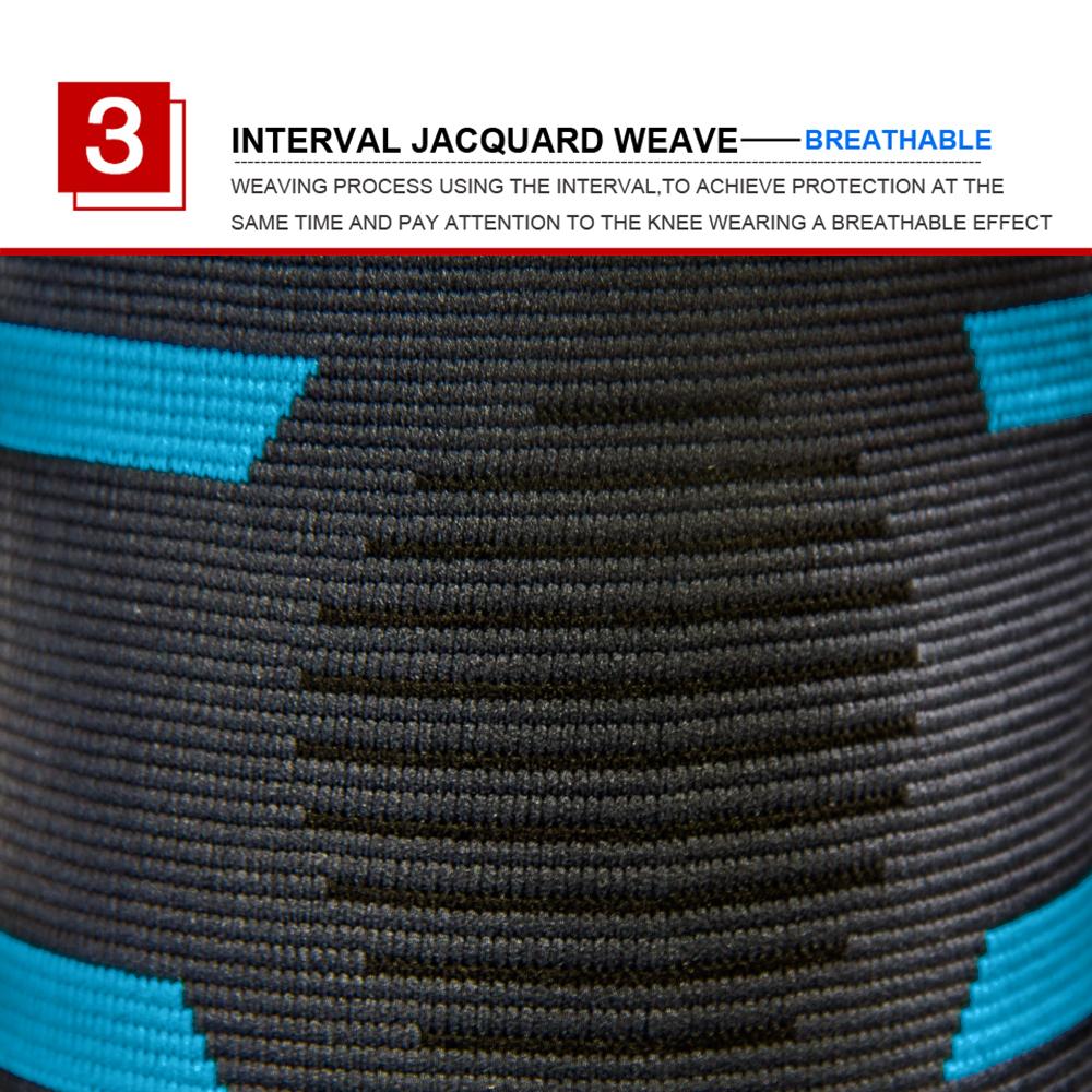 Knee Brace Knee Compression Sleeve for Knee Pain Running Weightlifting Knee Sleeves Support Breathable for Arthritis Sports Gym