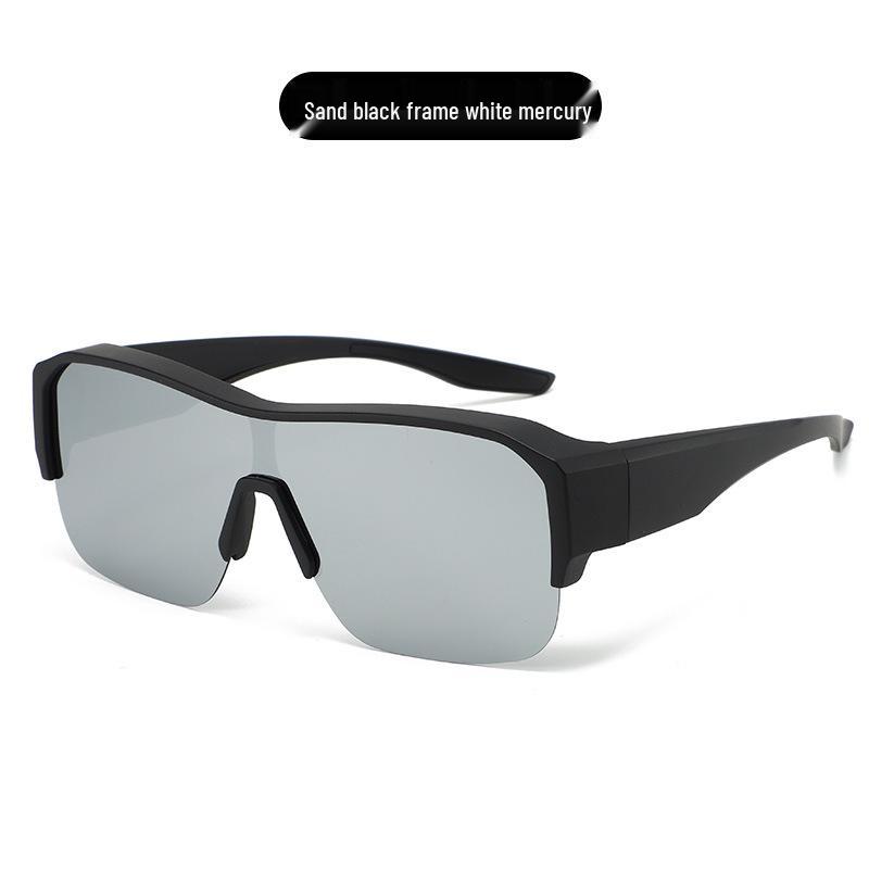 25 New Half-frame Windproof Cycling Sunglasses - Outdoor Sports Goggles P597