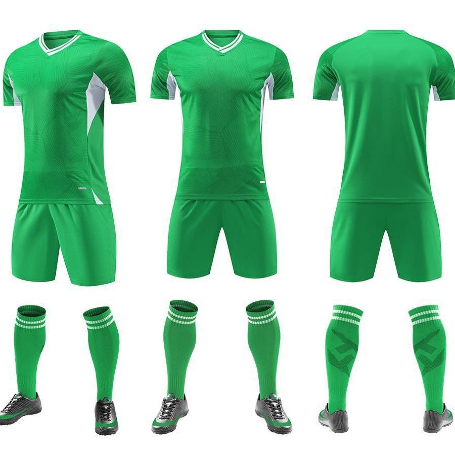 Fotbalový dres Set Pánský a Dámský Zápasový Dres Letní Fotbalový Tréninkový Dres Krátký Rukáv O