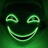 Luminous Mask Soft Light Abs Scary Clown Mask Show Party Clothing Stand Out In The Crowd Halloween Led Mask Led Light Mask 2aa
